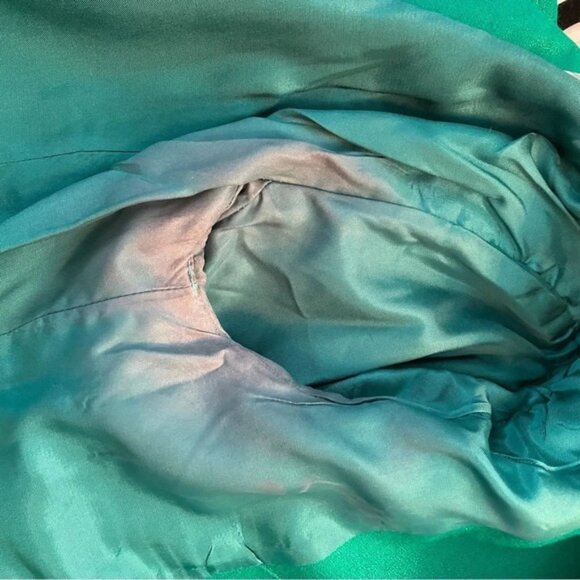 Vintage Braemar by Jeremy Scott Green Wool Blazer  Skirt Co-Ord Set - Picture 12 of 14